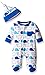 Offspring - Baby Apparel Baby Boys' Whale Footie