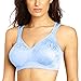 Playtex Women's 18-Hour Ultimate Lift and Support Wire-Free Full Coverage Bra #4745, Zen Blue, 44DDD