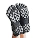 Wingkind Non Slip Skid Yoga Socks, Full Toe Grip Socks for Yoga Pilates Barre Dance-2 Pairs