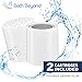 15-Stage Shower Filter Replacement Cartridge (Pack of 2) Shower Filter For Hard Water w/Vitamin C for Hard Water - Shower Water Filter Removes Chlorine Fluoride/Improves Condition of Your Skin, Hair