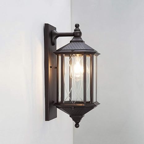 FGDSA Traditionelle Retro Outdoor Außenleuchten Druckguss Aluminium