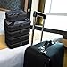 Shacke 6 Set Packing Cubes for Travel Lightweight Luggage Organizer (Black/Blue)