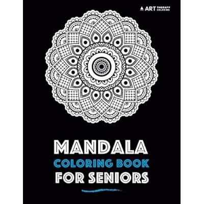 Mandala Coloring Book For Seniors