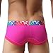 NEARTIME Men's Underwear, Mens Low Waist Boxers Briefs Men Underpants Soft Shorts … (L, E-Pink)