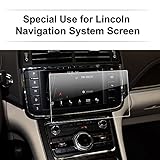 2016-2017 8-Inch Lincoln Continental Navigator MKZ MKC MKX Car Navigation Screen Protector, LFOTPP Clear TEMPERED GLASS Infotainment Display In-Dash Center Touch Screen Protector