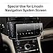 2016-2017 8-Inch Lincoln Continental Navigator MKZ MKC MKX Car Navigation Screen Protector, LFOTPP Clear Tempered Glass Infotainment Display in-Dash Center Touch Screen Protector