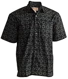 Tortola Nights Tropical Hawaiian Cotton Shirt By Johari West