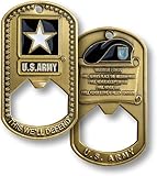 U.S. Army Dog Tag Bottle Opener