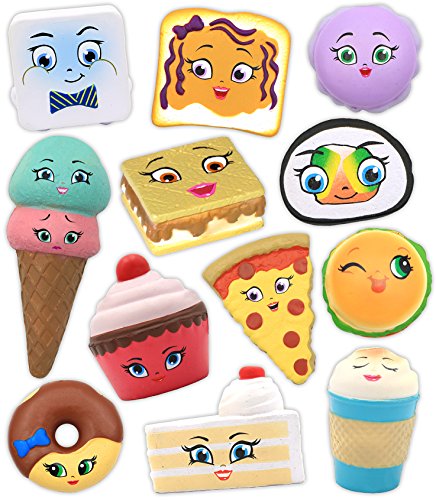 New Dimensions Emzo's Kawaii Squeezies Series 2 Food Novelty