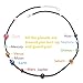 QGEM Solar System Bracelet/Necklace Universe Galaxy The Nine Planets Guardian Star Healing Jewelry-Black Beads