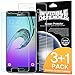 Galaxy A7 2017 Screen Protector, Invisible Defender [CLEARNESS][Case Compatible] Perfect Touch Precision High Definition (HD) Protective Clear Film (3 Front+1 Back) for Samsung Galaxy A7 2017