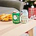 Juvale Christmas Beer Can Sleeves - 12-Pack Holiday Theme Drink Holders with Insulated Covers, Neoprene Coolers for 12-Ounce Canned Beverages, 12 Festive Winter Designs, 2.8 x 4.2 Inches