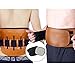Back Brace With 2 Foam Liners | Low Back Pain Compressive Wrap | Lumbar Support Lower Belt | Full, Firm, Breathable Comfort | High, Stabilizing, Flexible Steel Alloy Stays | 4 Sizes For Men And Women