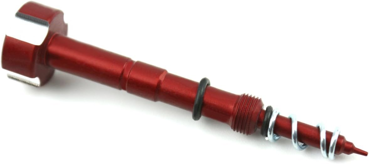 Billet FCR Carburetor Carb Air Fuel Mixture Screw Adjuster for Honda CRF150R CRF250R CRF250X CRF450R CRF450X TRX450R Dirt Bike ATV Quad (Red)