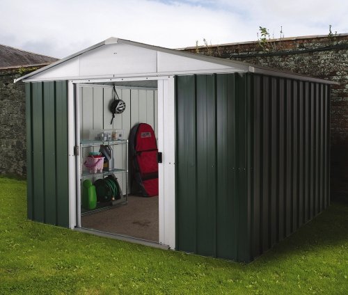 Yardmaster Gerätehaus Bayern 1013 Metallgerätehaus Gartenhaus Geräteschuppen