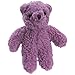 Zanies Berber Bear Dog Toys, Purple