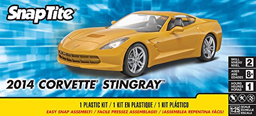Revell SnapTite 2014 Corvette Stingray Plastic Model Kit - //coolthings.us