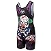 KO Sports Gear Zombie Clown Wrestling Singlet