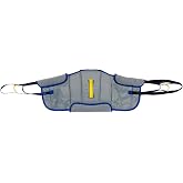 Patient Aid Sit-to-Stand Sling for Patient Lifts, Padded Back Support | 125-250 lb Capacity | Stand-Assist Lifting Straps | Padded Lower-Back Support | Works with Most Patient Lifts