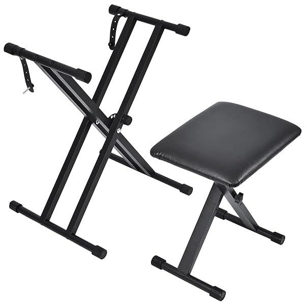 TIPATYARD KEYBOARD STAND & BENCH SET, UPGRADE HEAVY...