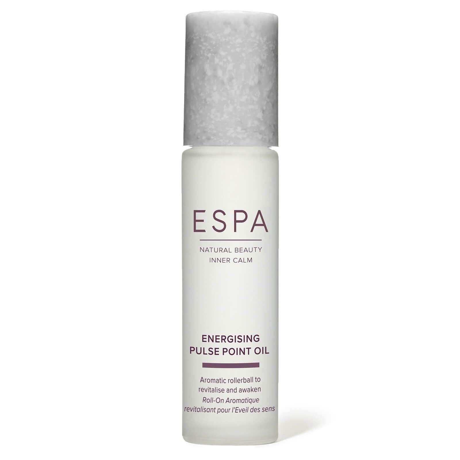 ESPA | Energising Pulse Point Oil | 9ml | Peppermint, Eucalyptus & Rosemary | COSMOS Natural Certified