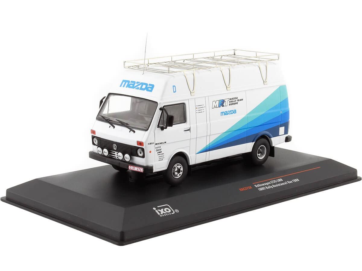 Ixo RAC375X Miniature Collection Car, White/Blue, 1:43