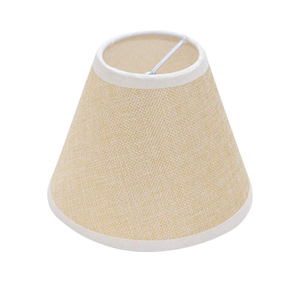 Uonlytech Lamp Shade Linen Fabric Lamp Cover for Chandeliers Lights Table Floor Wall s Ceiling Replacement