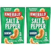 Emerald Salt &amp; Pepper Cashews 5 oz (2 Pack)