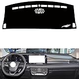 leather dash board cover mat Compatible with FORD