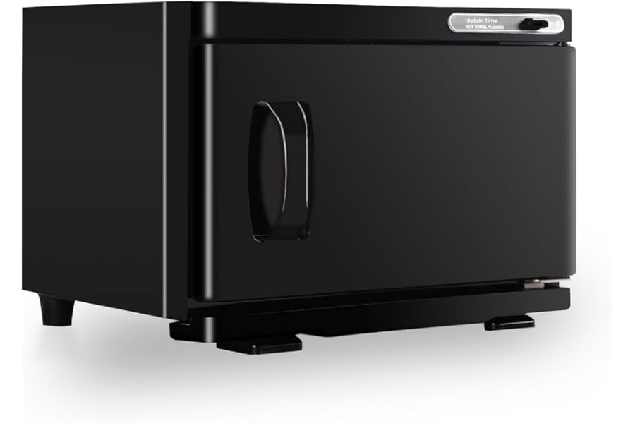 Retain Time 8L Professional Towel Warmer, Hot Towel Warmer, The RetainTime Towel Warmer is Suitable for Salons, Beauty, Spas, Pedicures and Other Professional Stores.(Black Towel Warmer)
