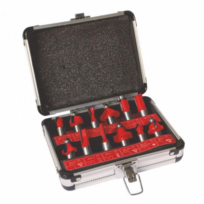 DART DASET1/2 Router Cutters, Silver