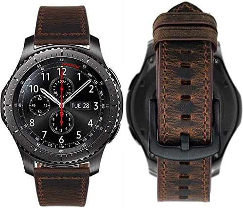 Amazon Leather Strap Galaxy Watch 46mm Watch Strap Samsung Galaxy