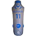 Elevate Inflatable Defender Dummy w/Air Pump - Great Sports Training Aid for Lacrosse, Soccer, Basketball, Field Hockey, Punching Bag. Highly Portable and Fun.