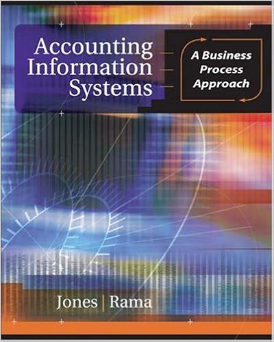 Amazon Com Accounting Information Systems A Business Process Approach 9780324301618 Jones Frederick Rama Dasaratha Books