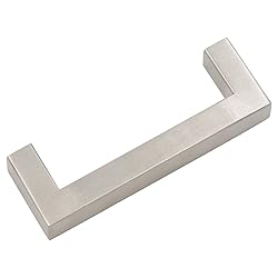 homdiy 20 Pack | 4" Cabinet Handles Brushed Nickel