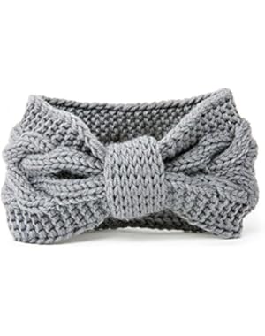 Women's Chunky Cable Knitted Turban Headband Ear Warmer Head Wrap