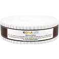 Robert Kaufman Skinny Strips Kona Solids Snow – Vorgeschnittene Stoffstreifen 3,5 Cm, 40 Stück, 100% Baumwolle