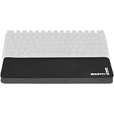 Grifiti Fat Wrist Pad 12" x 4&rdquo; x 0.75" Inch Keyboard Rest Thick Small Ergonomic Computer Keyboards Hand &amp; Palm Wrists Rests Support Carpal Tunnel Resting Pads Gaming Accessories (Wide 12 x 4 x 0.75)
