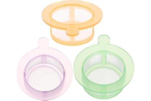 FIXOSHEE 3pcs Disposable Cell Strainer Cell Filter for Science Experiment Tool Small Mesh Sieve