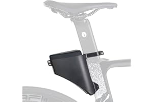 HSayoli Road Bike Tail Bag Cycle Bags Storage mtb Road Bike Saddlebags Hard Shell Teardrop Seatpost Windbreaker Torpedo Saddle Bag