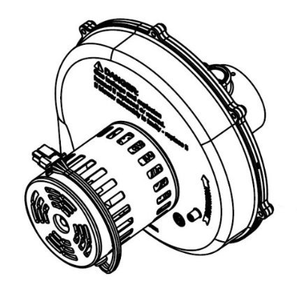 Pentair 460757 Air Blower Replacement Kit MasterTemp 300 Natural Gas Pool and Spa Heater