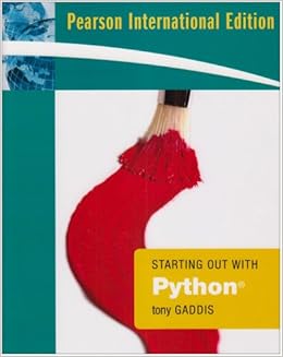 Starting Out with Python: International Edition: Amazon.co.uk: Gaddis ...