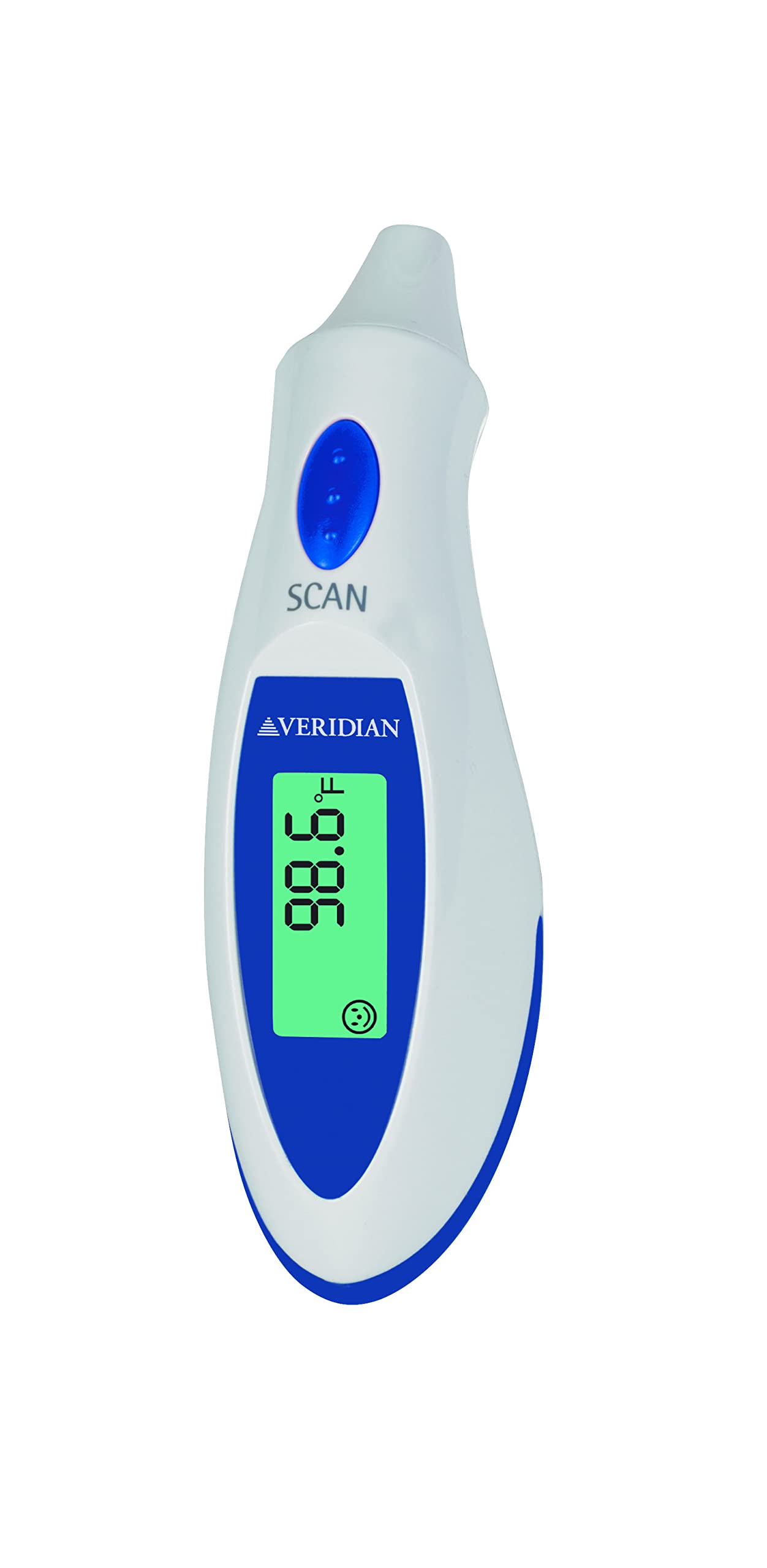 Veridian Tympanic Ear Thermometer Digital Display 09-340 1 Each