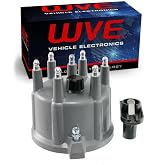 Wells WVE Distributor Cap &amp; Rotor Kit for Jeep Cherokee Grand 94-99 | Cherokee TJ Wrangler, 4.0L L6, Direct-fit OE replacement
