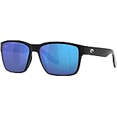 Costa Del Mar Sunglasses for Men - Paunch Mens Polarized Sunglasses - Fishing, Boating & Beach UV Protection - Size 57-580G