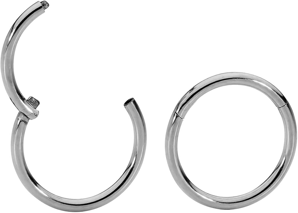 20G 10mm) Titanium BCR Kogelsluiting Septum Scharnierende