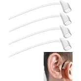 4-Pack Sports Lock for Oticon 85db - Low Touch and Secure Fit for Hearing Aids - Accessories for Oticon - Hearing Aid Supplies for Oticon - Hearing Aid Fixing Tail