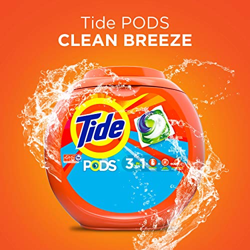 Tide PODS Laundry Detergent Soap PODS, High Efficiency (HE), Clean