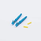 RETT FQC LC Fiber Optic Quick Connector LC Fiber Fast Connectors Singlemode 9/125 for 0.9mm/2.0mm/3.0mm Fiber Round Cable of Network (UPC 10pcs)
