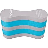 Sporti Unisex-Adult Swim Training Pull Buoy Leg Float, EVA 5-Layer | 9.5 x 3.5 x 6 In, Upper Body Drills, Muscle Conditioning, Pool Beginner To Advanced, Training Aid, Swimmer Accessories